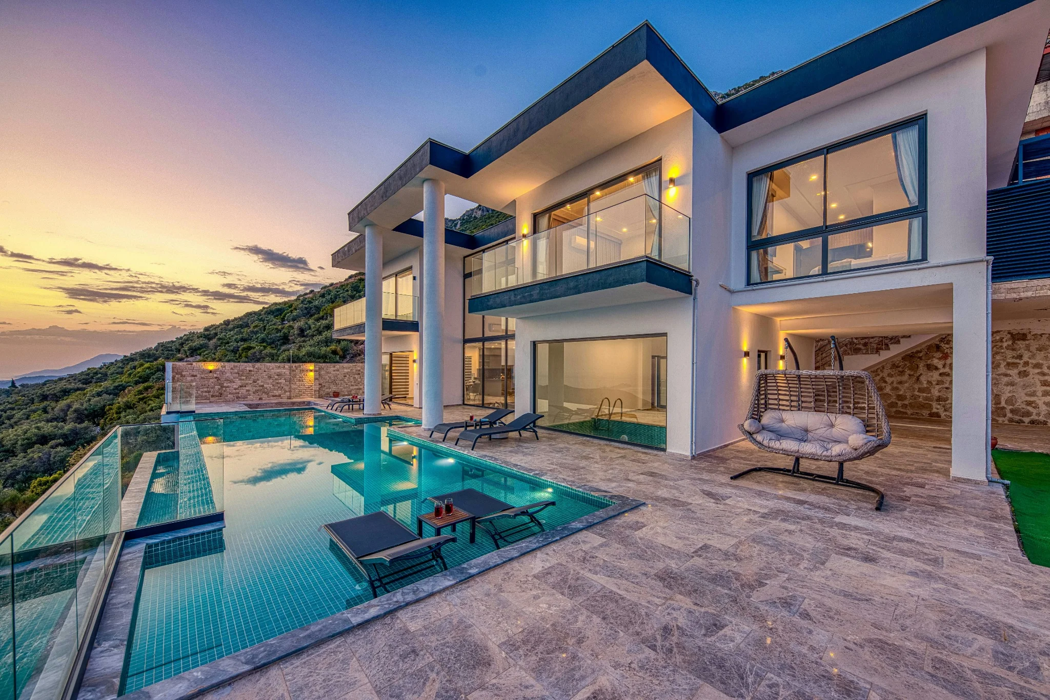 Luxury investment property representing DSCR financing for real estate investors